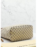 LOUIS VUITTON NEVERFULL MM DAMIER AZUR CANVAS BAG