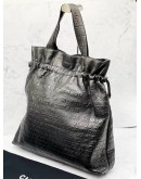 CHANEL 31 RUE CAMBON CALFSKIN LEATHER DRAWSTRING TOTE BAG