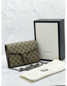 GUCCI DIONYSUS WALLET ON CHAIN -FULL SET-