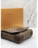 LOUIS VUITTON BROOKLYN PM DAMIER EBENE CANVAS BAG -FULL SET-