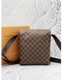 LOUIS VUITTON BROOKLYN PM DAMIER EBENE CANVAS BAG -FULL SET-