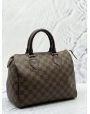 LOUIS VUITTON SPEEDY 25 DAMIER EBENE CANVAS BAG