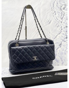 CHANEL QUILTED LAMBSKIN LEATHER SHOULDER BAG