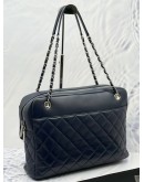 CHANEL QUILTED LAMBSKIN LEATHER SHOULDER BAG