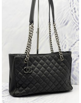 CHANEL ROCK IN ROME CAVIAR LEATHER TOTE BAG