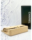 CHANEL CLASSIC DOUBLE FLAP CAVIAR LEATHER MEDIUM BAG