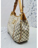 LOUIS VUITTON GALLERIA PM DAMIER AZUR CANVAS SHOULDER BAG