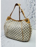 LOUIS VUITTON GALLERIA PM DAMIER AZUR CANVAS SHOULDER BAG