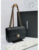 CHANEL SMALL CLASSIC DOUBLE FLAP BAG -MICROCHIP- -FULL SET-