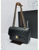 CHANEL SMALL CLASSIC DOUBLE FLAP BAG -MICROCHIP- -FULL SET-