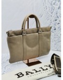 BALLY TWO WAY PEBBLED LEATHER BRIEDCASE BAG