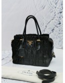 PRADA TESSUTO GAUFRE SLING SATCHEL BAG