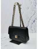 CHANEL CLASSIC DOUBLE FLAP LAMBSKIN LEATHER SMALL BAG