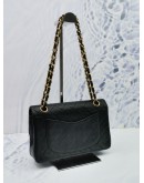 CHANEL CLASSIC DOUBLE FLAP LAMBSKIN LEATHER SMALL BAG