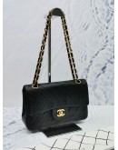 CHANEL CLASSIC DOUBLE FLAP LAMBSKIN LEATHER SMALL BAG