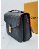 (RAYA SALE) LOUIS VUITTON POCHETTE METIS MARINE ROUGE MONOGRAM EMREINTE LEATHER -FULL SET-