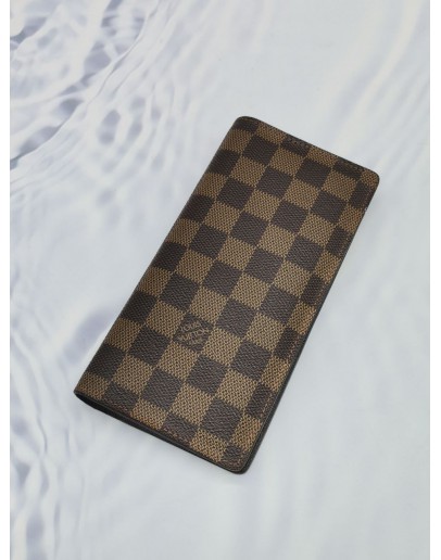 LOUIS VUITTON LONG WALLET DAMIER EBENE CANVAS