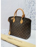 LOUIS VUITTON MONOGRAM CANVAS LOCKIT HANDLE BAG