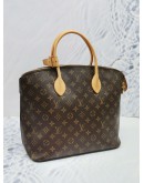 LOUIS VUITTON MONOGRAM CANVAS LOCKIT HANDLE BAG