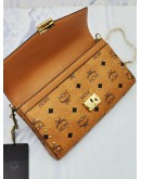 (BRAND NEW) MCM TRACY FLAP CROSSBODY BAG IN STUDDED OUTLINE VISETOS