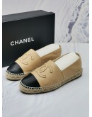 CHANEL ESPADRILLES SHOES SIZE 36