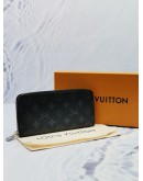 LOUIS VUITTON ZIPPY LONG WALLET MONOGRAM ECLIPSE