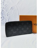 LOUIS VUITTON ZIPPY LONG WALLET MONOGRAM ECLIPSE