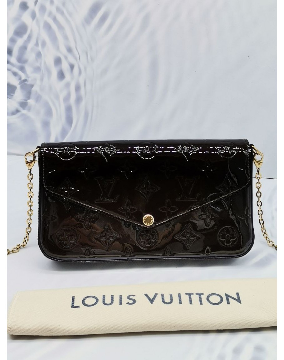 Louis Vuitton Felicie Pochette Monogram Vernis