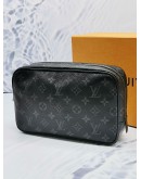 LOUIS VUITTON TOILET POUCH GM MONOGRAM ECLIPSE