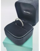 TIFFANY & CO CHANNEL DIAMOND RING PLATINUM