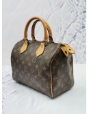 LOUIS VUITTON SPEEDY 25 MONOGRAM CANVAS BAG