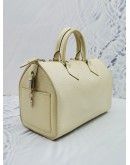 LOUIS VUITTON SPEEDY 25 WHITE EPI LEATHER