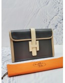 HERMES JIGE 29 CALFSKIN LEATHER CLUTCH