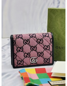 GUCCI GG MARMONT MULTICOLOR SMALL WALLET -FULL SET-