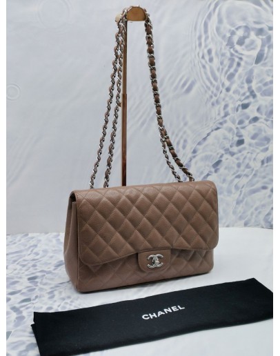 CHANEL JUMBO SINGLE FLAP BAG SHW