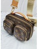 LOUIS VUITTON UTILITY CROSSBODY BAG MONOGRAM CANVAS