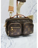 LOUIS VUITTON UTILITY CROSSBODY BAG MONOGRAM CANVAS