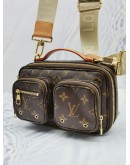 LOUIS VUITTON UTILITY CROSSBODY BAG MONOGRAM CANVAS