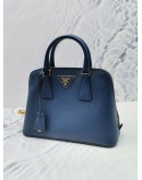 PRADA SAFFIANO LEATHER TOP HANDLE BAG WITH STRAP