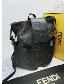 FENDI MONOGRAM PRINT DRAWSTRING BACKPACK -FULL SET-