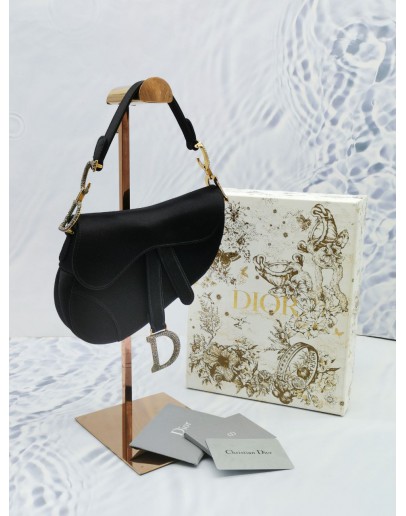 CHRISTIAN DIOR MINI NYLON SADDLE BAG