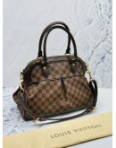 LOUIS VUITTON TREVI DAMIER EBENE CANVAS BAG