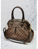 LOUIS VUITTON TREVI DAMIER EBENE CANVAS BAG