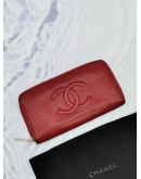 CHANEL ZIPPY ROUND LONG WALLET