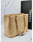 (RAYA SALE) CHANEL GST CAVIAR LEATHER BAG GHW 