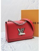 (RAYA SALE) LOUIS VUITTON TWIST MM RED EPI LEATHER SHW