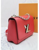 (RAYA SALE) LOUIS VUITTON TWIST MM RED EPI LEATHER SHW