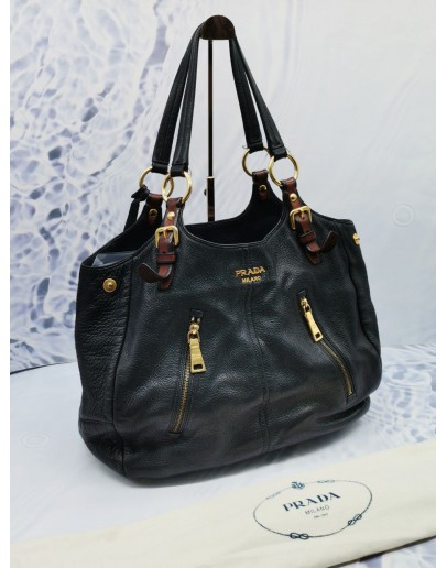 (RAYA SALE) PRADA SHOULDER BAG CERVO ANTIK LEATHER