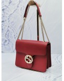 (RAYA SALE) GUCCI INTERRLOCKING SMALL CROSBODY CHAIN SLING BAG