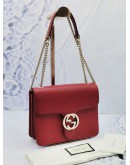 (RAYA SALE) GUCCI INTERRLOCKING SMALL CROSBODY CHAIN SLING BAG